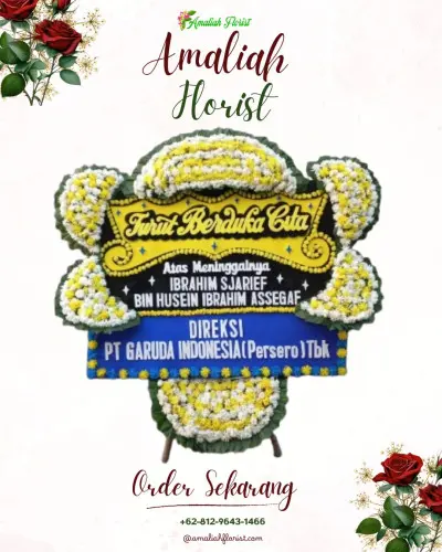 Papan Bunga Duka aquarius boutique hotel palangkaraya