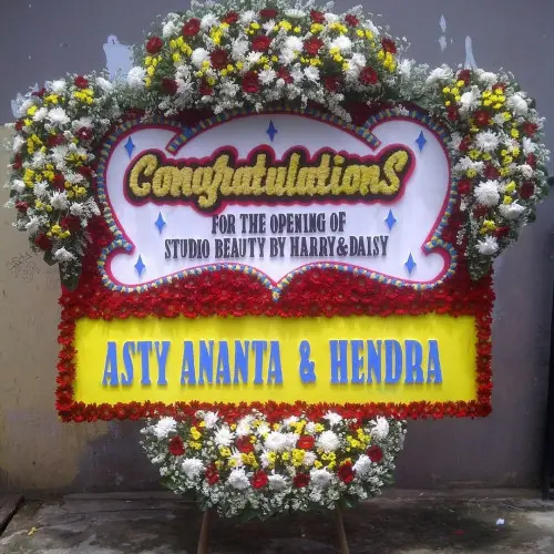 Papan Bunga Opening aquarius boutique hotel palangkaraya