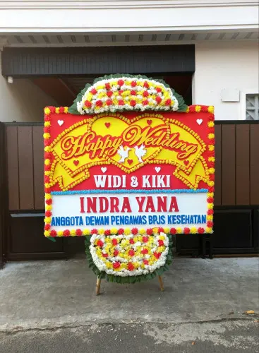 Papan Bunga Pernikahan aquarius boutique hotel palangkaraya